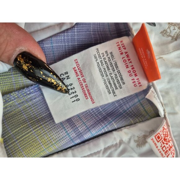 Puma Plaid Golf Shorts Bundle Size 6 - Picture 4 of 9